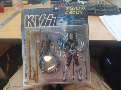 Figuras de acción ultra McFarlane Toys Psycho Circus Kiss Ace Frehley/Stiltman 1998 Foto 1 de 4