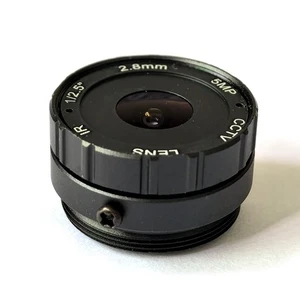 HD 1/2,5" 5MP 2,8mm CCTV Objektiv manuelle Fokussierung CS Mount IR Platine 140° für IP Kamera - Bild 1 von 5