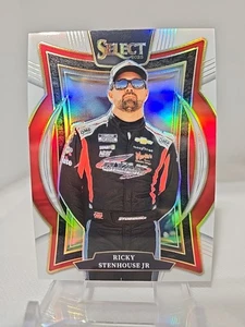 2025 Select Racing Ricky Stenhouse Jr 10/99 White Prizm #43 Grandstand L👀k! - Picture 1 of 2