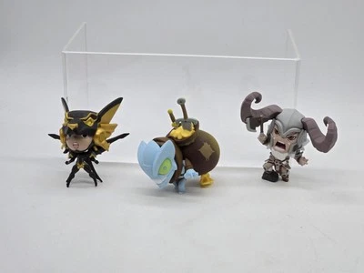 Lot 3 Figures Blizzard Cute But Deadly S2 Treasure Goblin Anibis Diablo READ - Image 1 of 4
