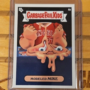 2022 Garbage Pail Kids Topps GPK x MLB Keith Shore MODELED MIKE TROUT #4a - Picture 1 of 2