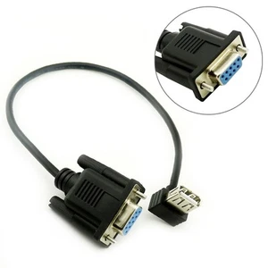 Cable Adapter Female to USB 2.0 Female Serial Cable Adapter Converter 1pcs Hot - Picture 1 of 5