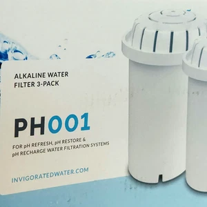 PH001 Invigorated Water White Alkaline Water Filter Replacement (2 Filters) - Picture 1 of 4