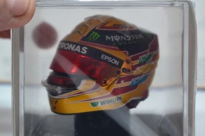 SPARK / F1 2017 SEASON  - LEWIS HAMILTON - 1:5 SCALE MODEL HELMET 5HF171 - Image 1 of 4