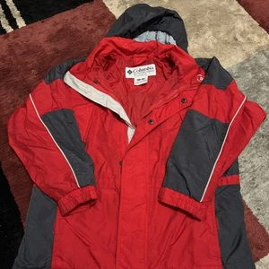 Columbia Boys Interchange Full Zip Jacket, Size M (10-12), Red - Picture 1 of 4