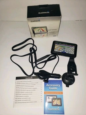 Garmin Nuvi 255 WT GPS Navigation With Mount Bundle Works - Image 1 of 4