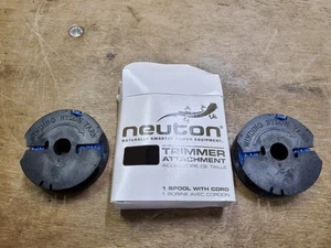 2 Neuton String Trimmer Attachment Spools with Nylon Cords, NOS - Picture 1 of 8
