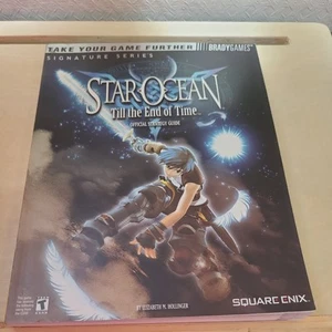 Star Ocean : Till The End Of Time Official Brady Games Strategy Guide PS2 VGC! - Picture 1 of 3
