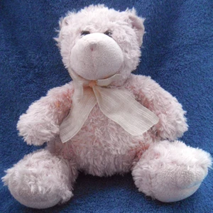 *2512* Teddy Bear ( pink ) - Korimco – 26cm - plush - Bild 1 von 5