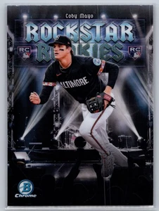 2025 Bowman #RR-7 Coby Mayo Rockstar Rookies - Picture 1 of 2
