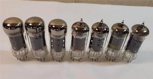 7 tubi di alimentazione vintage RCA & GE 7868 -testati-abbinati- - Foto 1 di 1