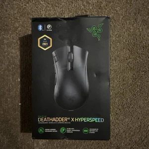 Razer Deathadder V2 X HyperSpeed Mouse Wireless Black 14000dpi 7 Buttons - Picture 1 of 1