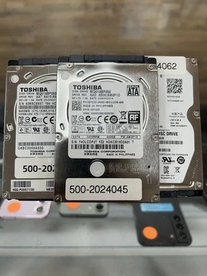 Lote de 23 Discos Duros 500GB SATA 2.5" Marcas Mixtas Foto 1 de 3