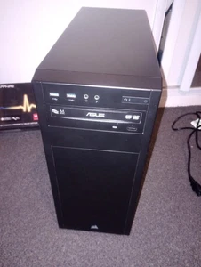 Corsair Asus Gaming Desktop better than GTX1650 NEW 500GB SSD NEW WIFI  i5 16GB - Picture 1 of 20