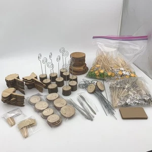 Nature Themed Party Supplies Graduation Decorations Wood Rustic Charcuterie - Picture 1 of 15