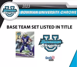 2023 Bowman Chrom U Team Set Oklahoma Sooners (4) - Bild 1 von 1