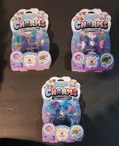 Tangle Charms Fidgety Wearables Surprise Charm Bracelet 3 Pack Pets & Cute Fruit - Picture 1 of 4
