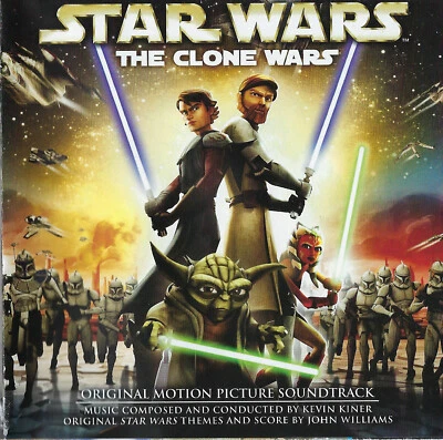 Star Wars: The Clone Wars (2008) Complete Score CD/signed Composer Kevin Kinner! - Bild 1 von 3