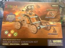 Sillbird STEM Solar Robot Creation Kit 12 In 1 Building Kit 190 Pieces NEW NIB