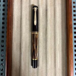 Pelikan Fountain Pen M250 Brown Stripe M From Japan