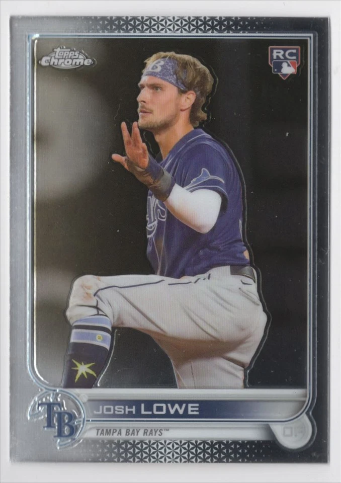 2022 Topps-Chrome ROOKIE Josh Lowe Rookie Tampa Bay Rays #83 R111 - Image 1 of 2