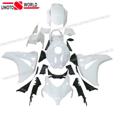 ABS Unpainted White Fairing Kit Bodywork For HONDA CBR1000RR 2008-2011 2009 2010 Foto 1 de 4