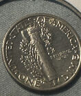 1945 - Silver Coin - America - One Dime - Mercury Dime - Usa