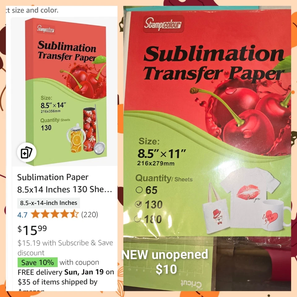 Sublimation Transfer Paper  - Изображение 1 из 1