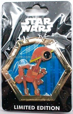 NEW 2017 D23 Walt Disney Imagineering WDI Star Wars Droids Pit Droid Pin LE 300 - Image 1 of 3