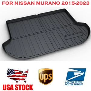 Heavy Duty All Weather Trunk Cargo Liner Floor Mat for Nissan Murano 2015-2024 - Picture 1 of 14