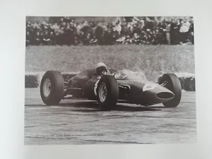 Clipping Ritaglio Foto Formula 1 F1 Bandini su Ferrari 158 Vittorioso GP Austria - Picture 1 of 1