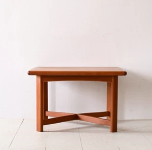 MidCentury Teak Couchtisch quadratisch, Dänemark, Vintage skandinavisches Design, 60er - Bild 1 von 9