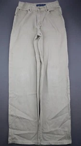 Vintage Boy's High Sierra Jeans Classic Beige Straight Leg Size 16S (25x28) - Picture 1 of 9