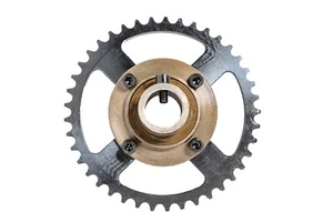Sprocket drive gear chain wheel #420 41T 4 hole w Free ratchet Hub 1" adapter - Picture 1 of 11