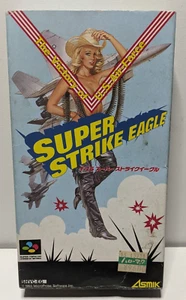 Super Strike Eagle (Nintendo Super Famicom) Box, Manual & Cartridge. - Picture 1 of 11