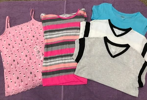NWT / Used Justice & Arizona Girls Summer Tops SZ 14/16 Lot - Picture 1 of 11