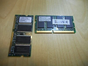 2x 128MB PC133 SDRAM SODIMM (für Notebook) - Bild 1 von 1