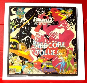 Funkadelic Hardcore Jollies Album Cover Kunst BILD/DRUCK 6,5" x 6,5" - Bild 1 von 3