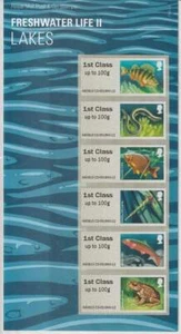 Presentation Pack 2013 Post&Go Stamps P&G12 - Lakes Freshwater Life II - Bild 1 von 1