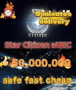 Star Citizen 4.2.1 aUEC 50,000,000 (50Million) 🚀Alpha UEC Instant - Picture 1 of 1