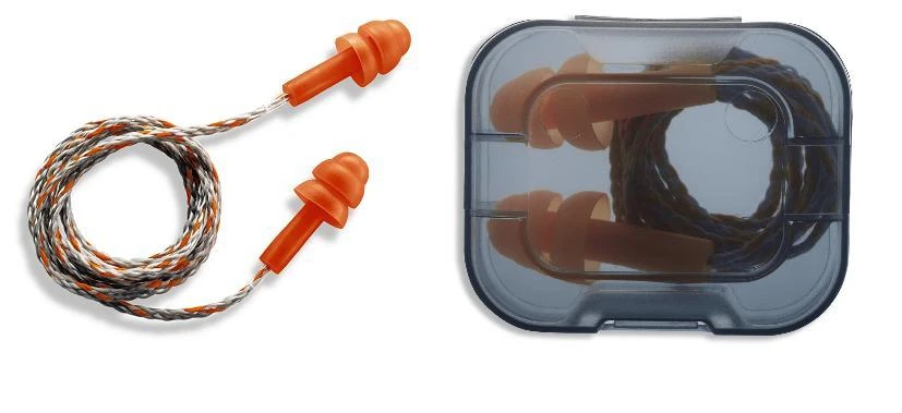 3 Paar UVEX WHISPER Gehörschutz Ohrstöpsel mehrweg Hygienebox Plugbox Kordel NEU