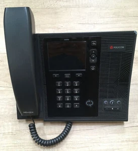 POLYCOM CX600 VoIP PoE IP Phone - Microsoft Lync Colour Screen Edition - #E4 - Picture 1 of 5