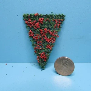 Dollhouse Miniature 1/2" Outdoor Metal Trellis Covering Vine & Flowers VINE48R - Picture 1 of 2
