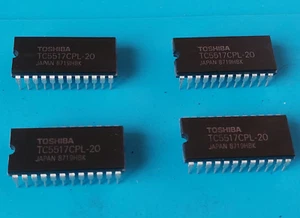 TCC5517CPL-20 Toshiba Static RAM, 2K x8,16K, 24 Pin, Kunststoff, DIP NEUTEILE - Bild 1 von 4