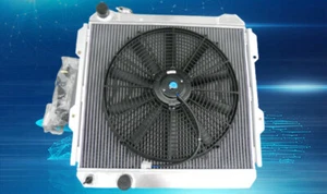 FOR TOYOTA HILUX LN85 LN60 LN61 LN65 2.4LTR DIESEL 84-91 Alu Radiator+FAN MT 85 - Picture 1 of 6
