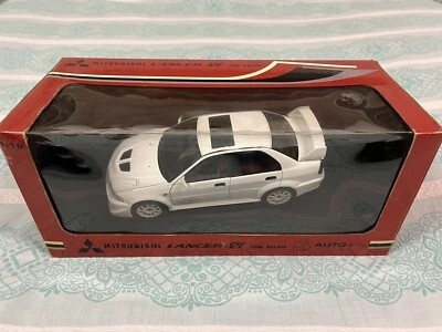 Mitsubishi Lancer Evo evolution 6 VI Tommi Makinen Edition White 1/18 Autoart - Immagine 1 di 4