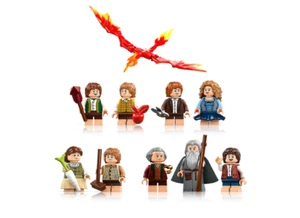 NEW LEGO Lord of The Rings: The Shire 10354 All 9 Minifigures + Phoenix & Extras - Picture 1 of 6