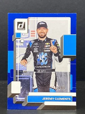 2023 Panini Donruss Racing Navy Blue /199 Jeremy Clements #92 - Image 1 of 2