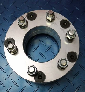 5x150 to 6x139.7 / 6x5.5 USA Wheel Adapters 12x1.5 Studs 2" Thick 2 Piece x 2 - Picture 1 of 4