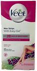 Veet Face Cold Wax Strips for Normal Skin, Pack of 20